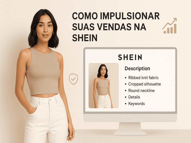 como vender mais na shein com fotos e descrições de produto